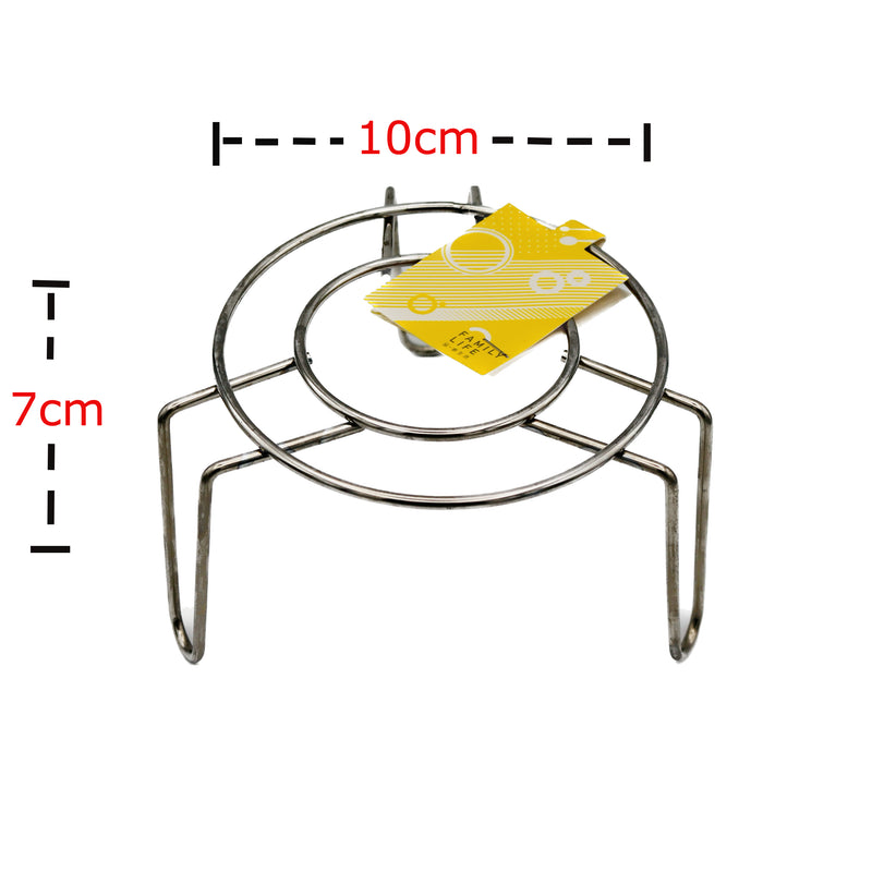 Jia Lin Metal Steam Rack 嘉林金屬蒸架 4''x 3'' (10cm*7cm) 64g | Tuk Tuk Mart