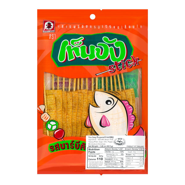 Ladybird Ten Jang Stick (BBQ Flavour) 42.5g | Tuk Tuk Mart