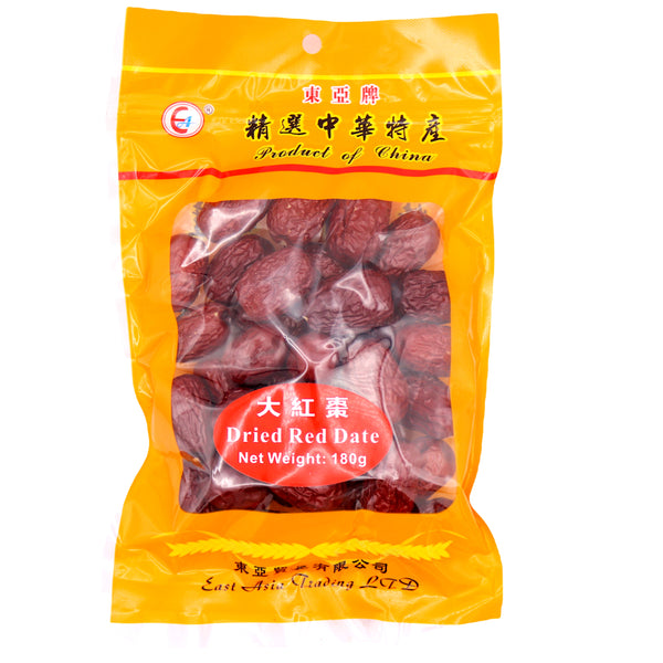 East Asia Brand Dried Red Date 180g | Tuk Tuk Mart