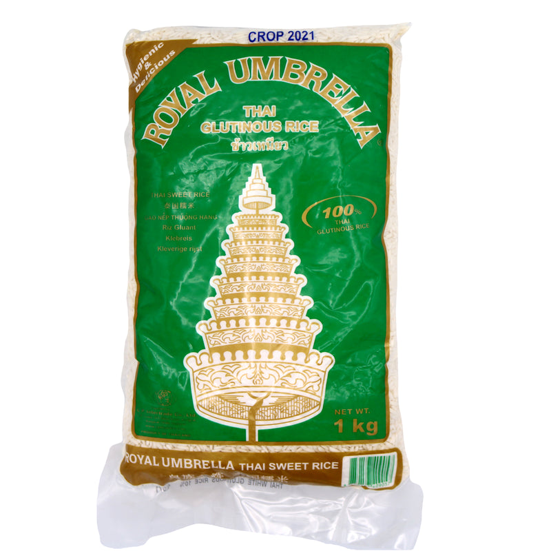Royal Umbrella Thai Glutinous Rice 1Kg | Tuk Tuk Mart