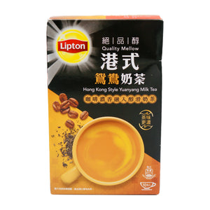 Lipton HK style Milk Tea Coffee 立頓港式鴛鴦奶茶 (10*19g) 190g | Tuk Tuk Mart