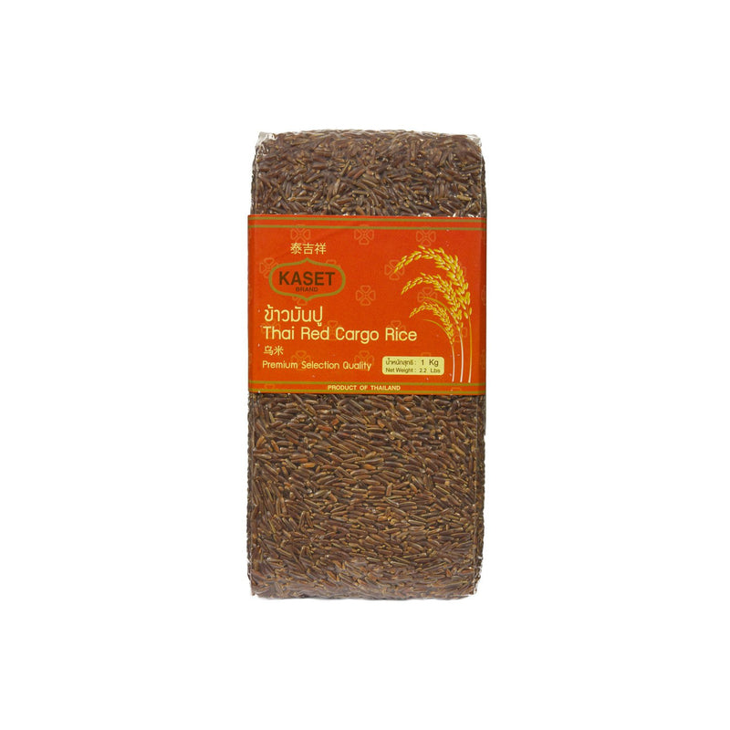 Kaset Thai Red Cargo Rice 1kg | Tuk Tuk Mart
