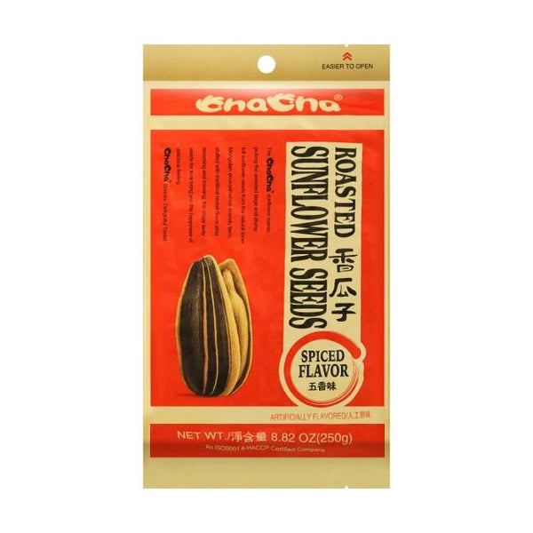 ChaCheer Spiced Roasted Natural Sunflower Seeds 洽洽瓜子五香味 160g | Tuk Tuk Mart