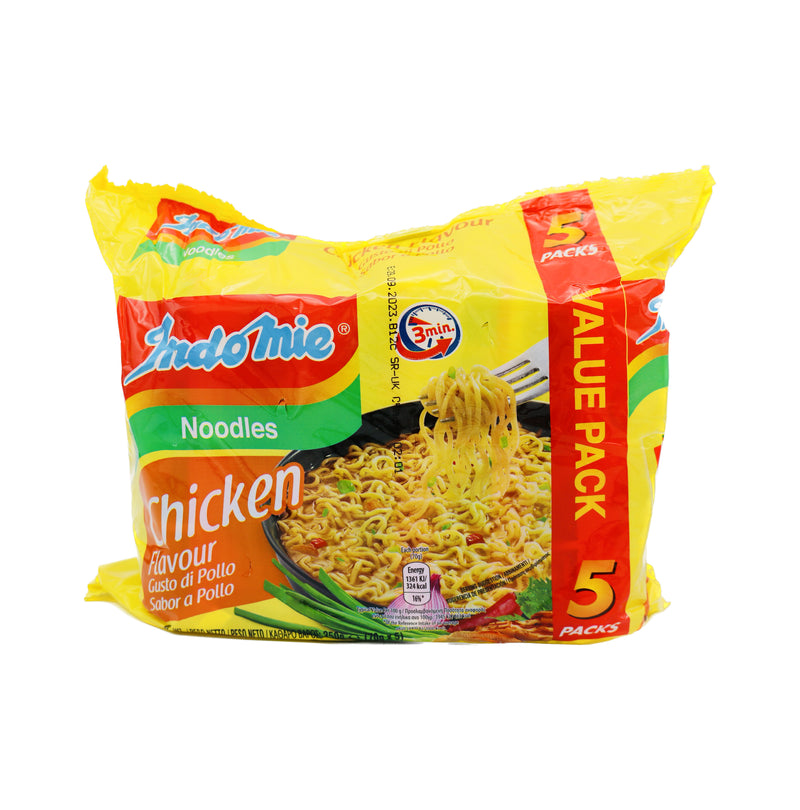 Indomie Instant Noodles Chicken Flavour (70g*5 Pcs) 350g | Tuk Tuk Mart