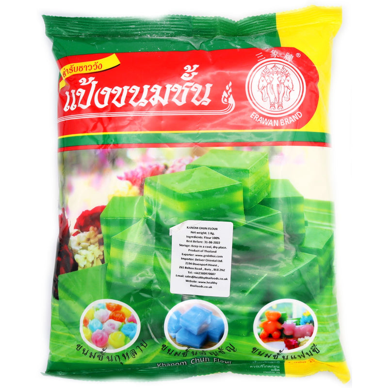 Erawan Brand Khanom Chun Flour 1kg | Tuk Tuk Mart