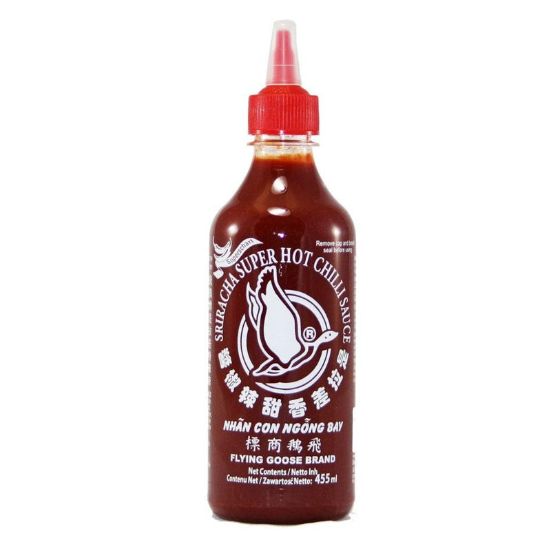 Flying Goose Sriracha Super Hot Chilli Sauce 455ml | Tuk Tuk Mart