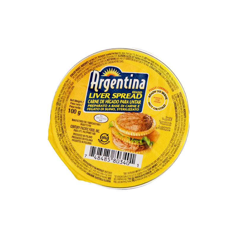 Argentina Brand Liver Spread 100g | Tuk Tuk Mart
