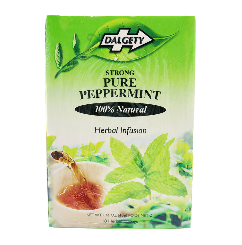 Dalgety Strong Pure Peppermint Herbal Tea (18 Herbal Teabags) 40g | Tuk Tuk Mart