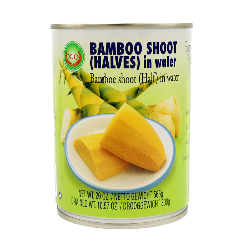 X.O Bamboo Shoot (Halves) in water 清水竹筍塊 565g | Tuk Tuk Mart