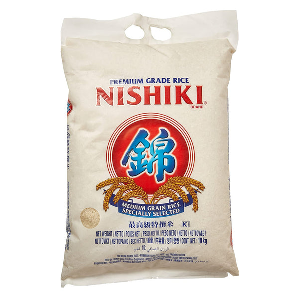 Nishiki Premium Quality Medium Sushi Rice 10KG | Tuk Tuk Mart