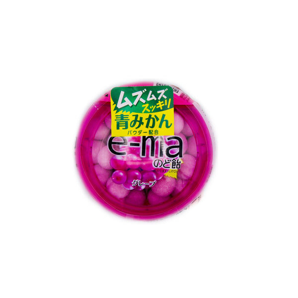*UHA Mikakuto E-ma Tablet Candy for Throat Grape Flavored 33g | Tuk Tuk Mart