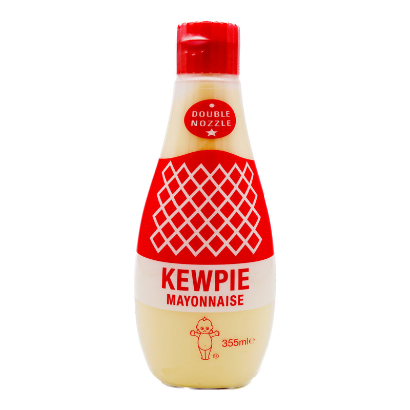 Kewpie Mayonnaise (Double Nozzle) Gluten Free 蛋黃醬 355ml | Tuk Tuk Mart