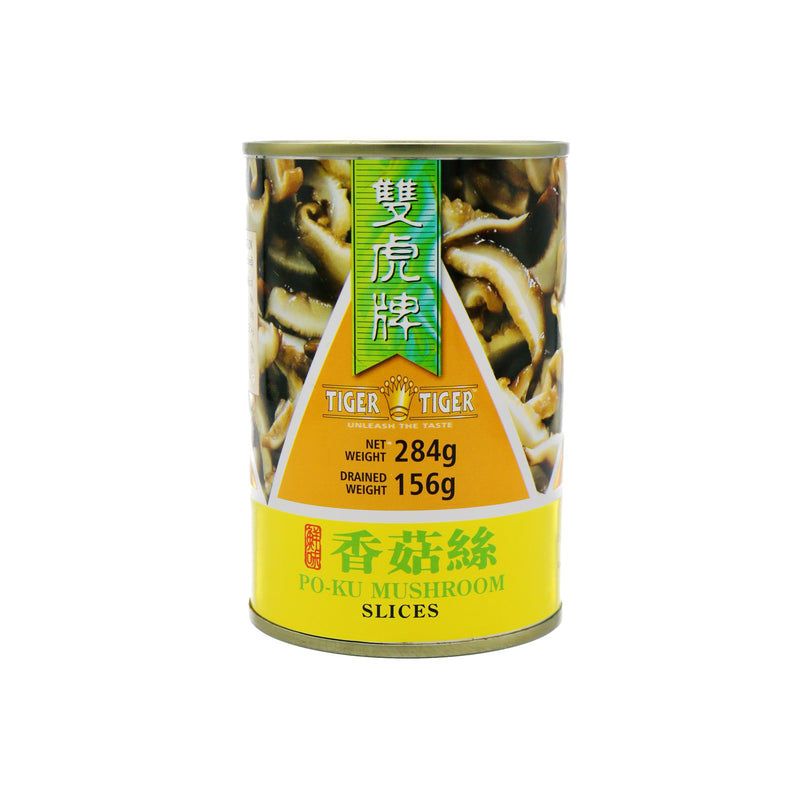 Tiger Tiger Po Ku Mushroom (Slices) 284g | Tuk Tuk Mart