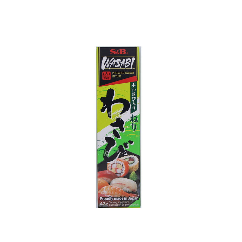S&B Wasabi Paste 43g | Tuk Tuk Mart