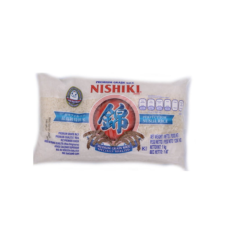 Nishiki Premium Grade Sushi Rice 1KG | Tuk Tuk Mart