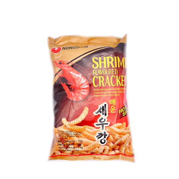 Nongshim Shrimp Flavoured Cracker Hot & Spicy 75g | Tuk Tuk Mart