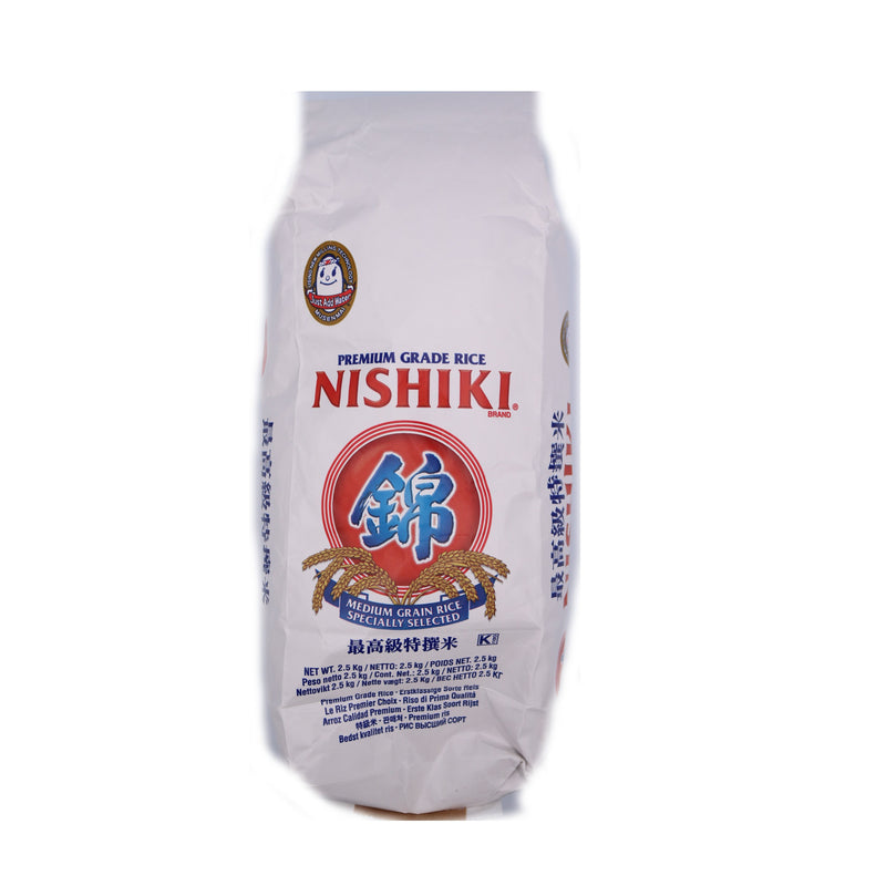Nishiki Medium Grain Rice 2.5KG | Tuk Tuk Mart