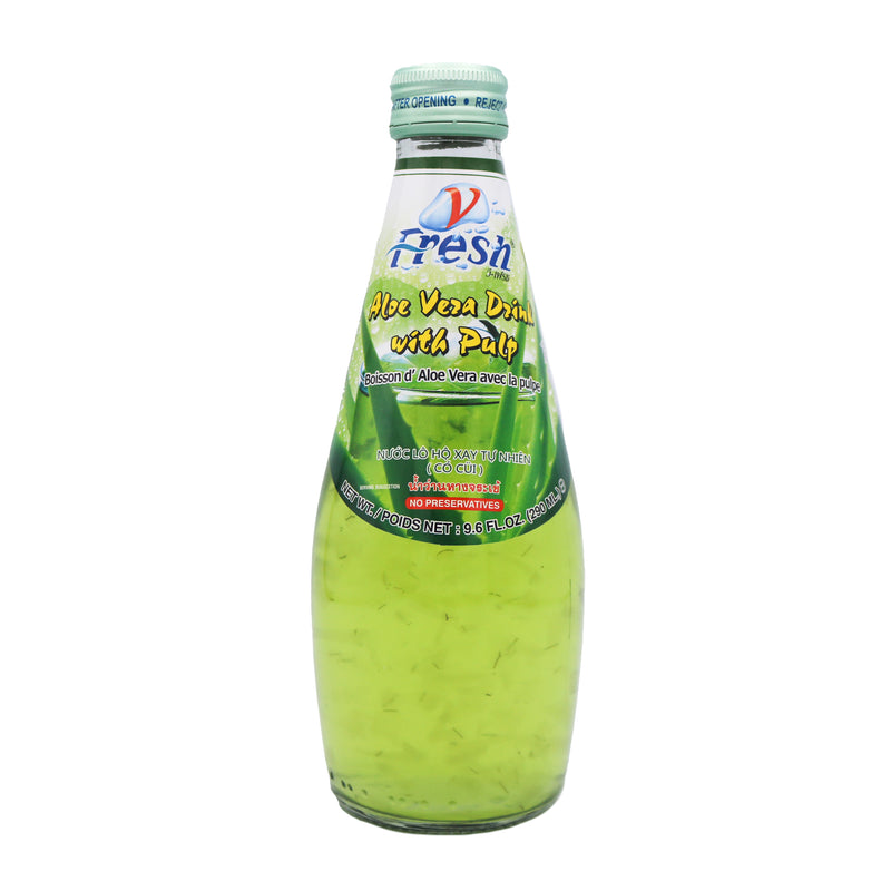 V Fresh Aloe Vera Drink with Pulp 290ml - Tuk Tuk Mart