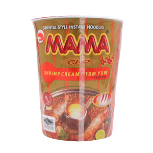 MAMA Oriental Style Instant Cup Noodles Shrimp Creamy Tom Yum Flavour 70g - Tuk Tuk Mart