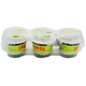 Wong Lao Ji Herbal Jelly (Original) 王老吉原味龜苓膏 (220g*3 Cups) 660g | Tuk Tuk Mart