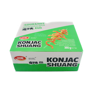 Wei Long Konjac Strips Hot & Sour Flavoured with Sugars 衛龍魔芋爽酸辣味 (18g*20Pcs) 360g | Tuk Tuk Mart