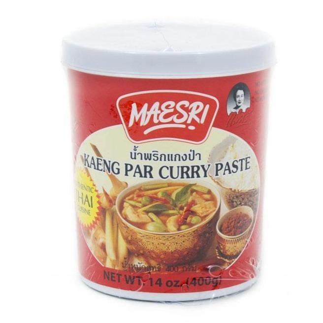 Maesri Kaeng Par Curry Paste (Jungle Curry Paste) 400g | Tuk Tuk Mart