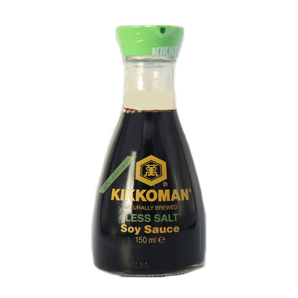 Kikkoman Less Salt Soy Sauce 150ml | Tuk Tuk Mart