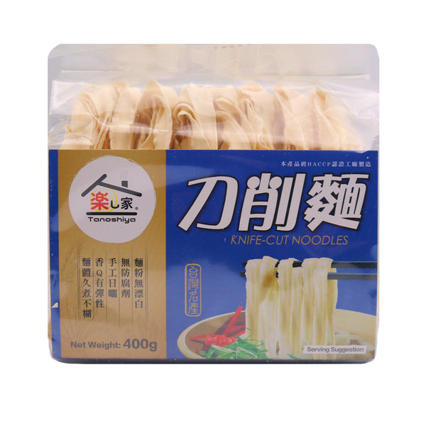 Tanoshiya Knife-Cut Noodles 400g | Tuk Tuk Mart