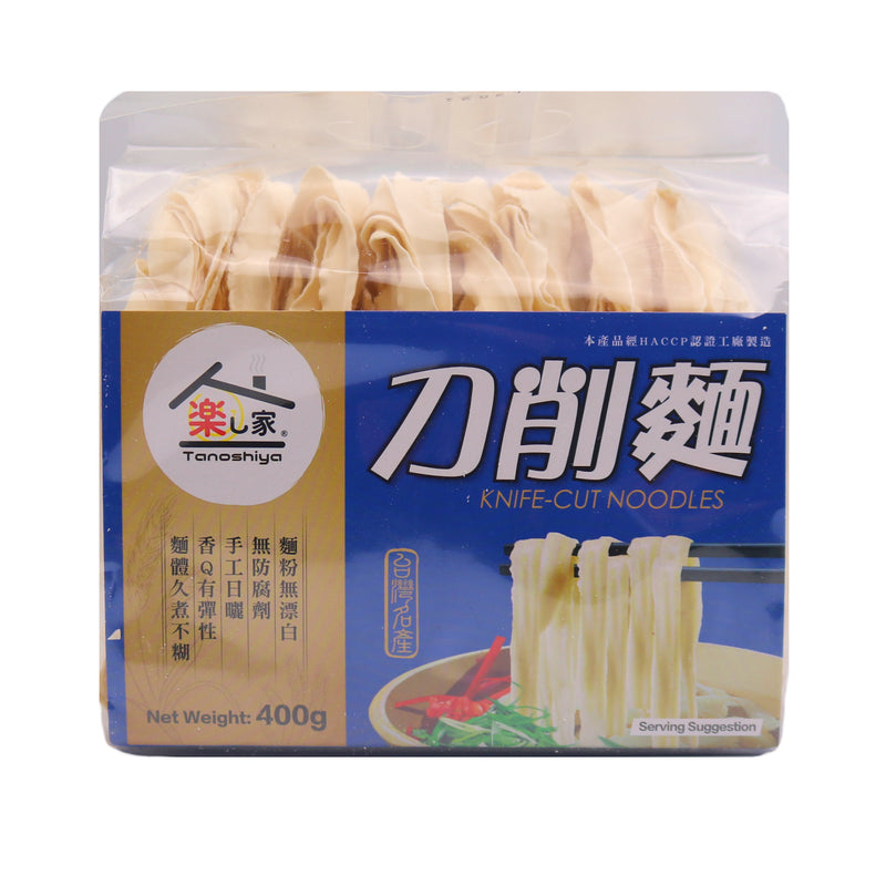 Tanoshiya Knife-Cut Noodles 400g | Tuk Tuk Mart