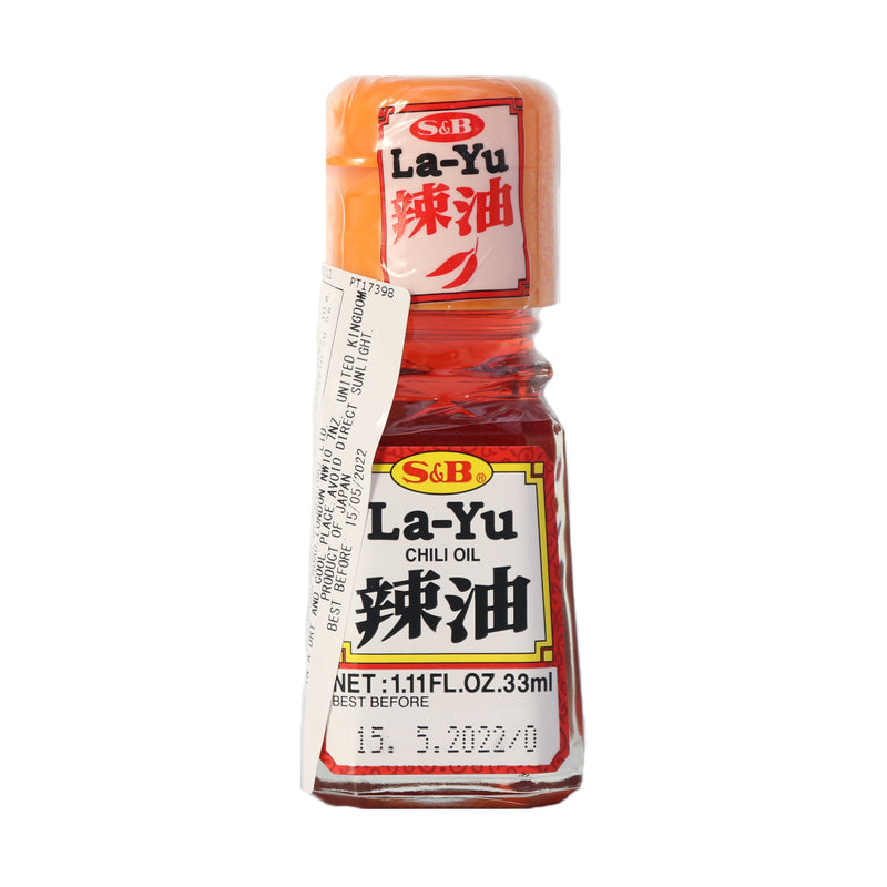 S&B La-Yu Chilli Oil 33 ml | Tuk Tuk Mart