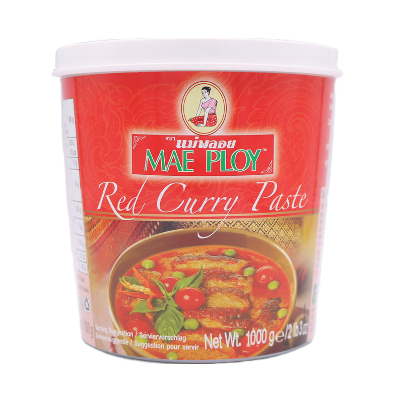 Mae Ploy Red Curry Paste 1KG | Tuk Tuk Mart