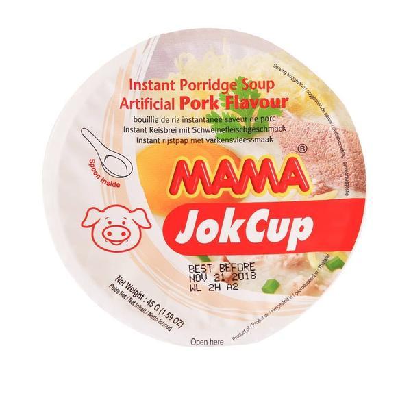MAMA Instant Porridge Soup (JokCup) Pork Flavour | Tuk Tuk Mart