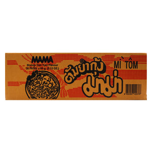 Box Of MAMA Shrimp Tom Yum Flavour Instant Noodles (30 packets X 60g) | Tuk Tuk Mart