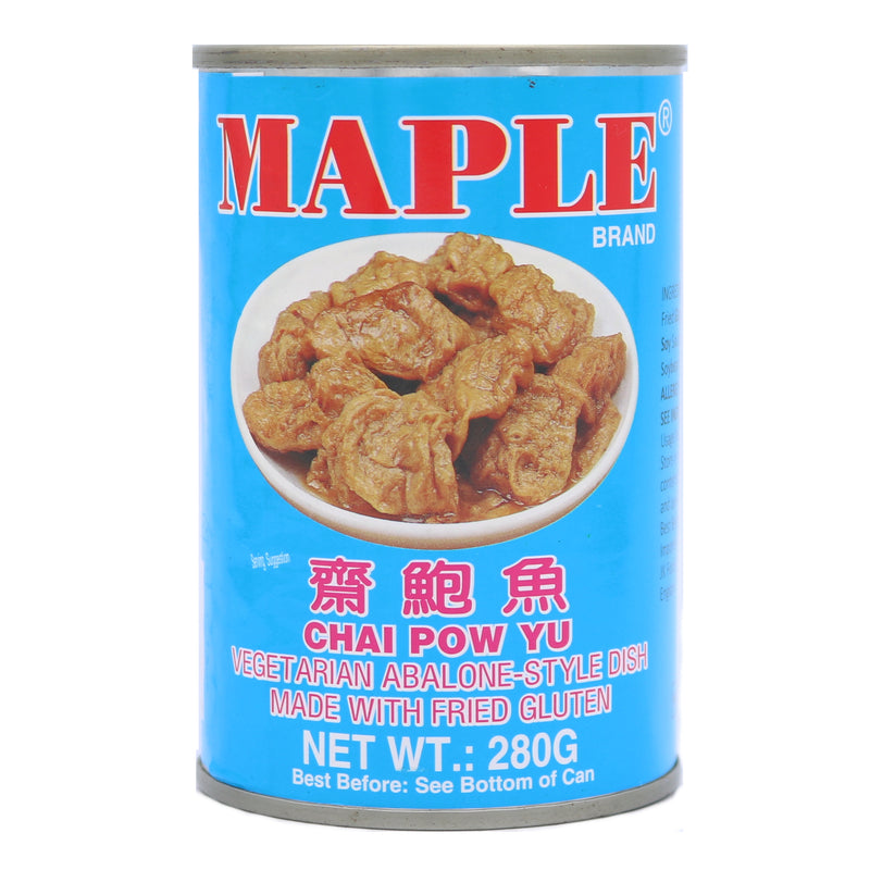 Maple Brand Chai Pow Yu Vegetarian Abalone-Style Dish 280g | Tuk Tuk Mart