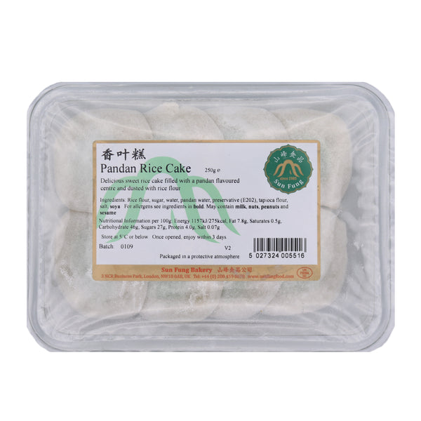 Sun Fung Bakery Pandan Rice Cake 250g | Tuk Tuk Mart