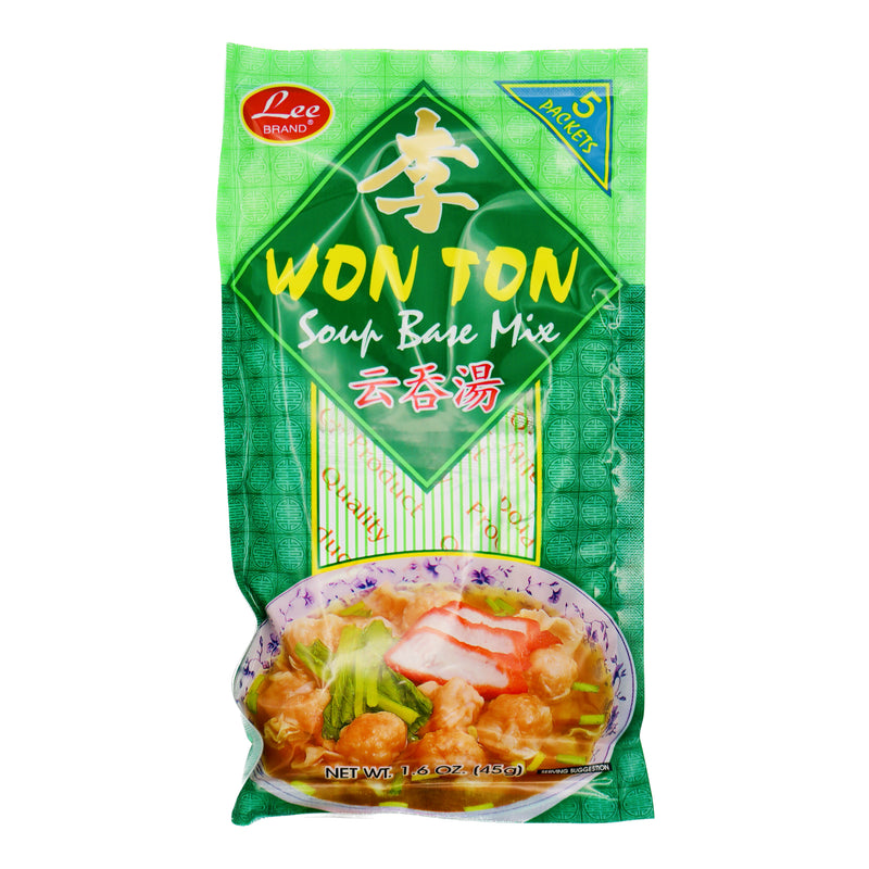 Lee Brand Won Ton Soup Base Mix 45g | Tuk Tuk Mart