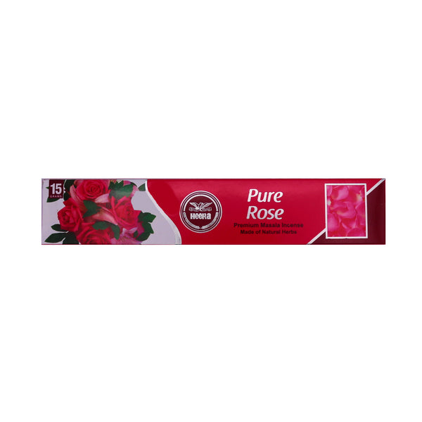 Heera Pure Rose Incense Stick 15g | Tuk Tuk Mart