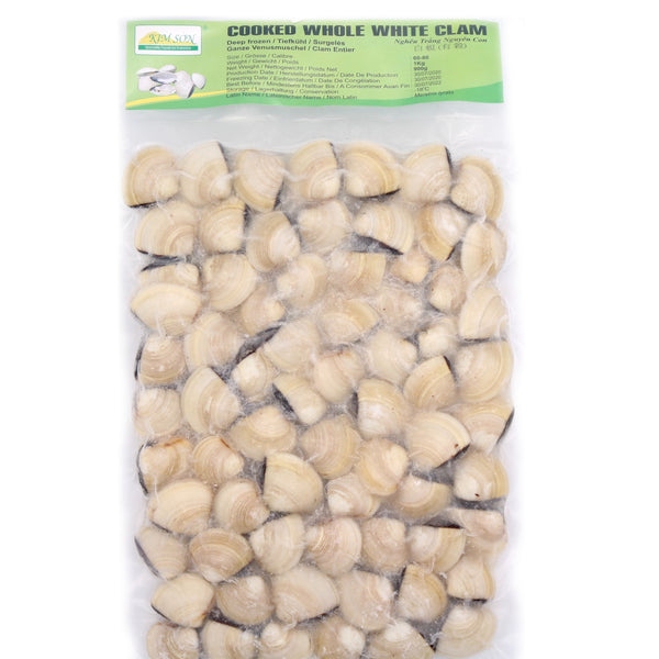 Kim Son Cooked Whole White Clam 900g (Frozen) | Tuk Tuk Mart