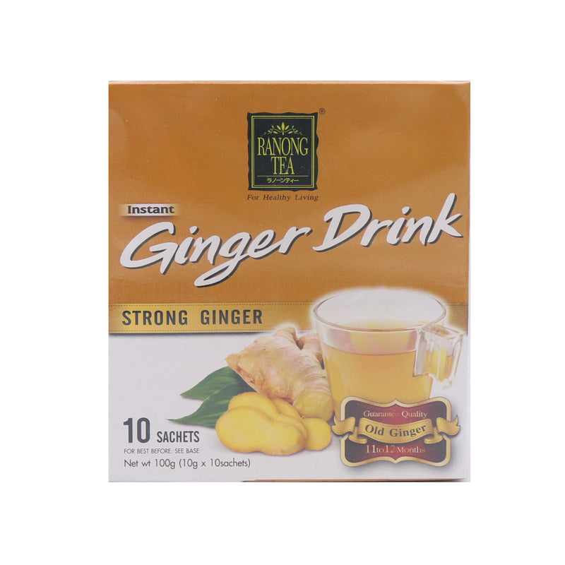 Ramwong Strong Ginger Instant Herbal Drink 100g (10X10g) | Tuk Tuk Mart