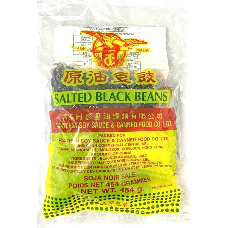 Tung Chun Salted Black Beans 原油豆豉 454g | Tuk Tuk Mart