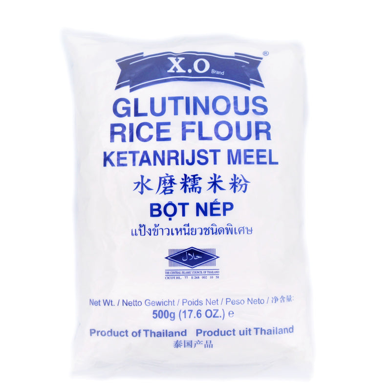 X.O. Glutinous Rice Flour 水磨糯米粉 500g | Tuk Tuk Mart