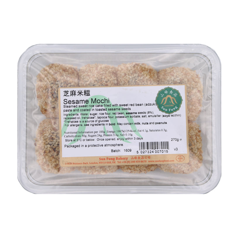 Sun Fung Bakery Sesame Mochi 270g | Tuk Tuk Mart
