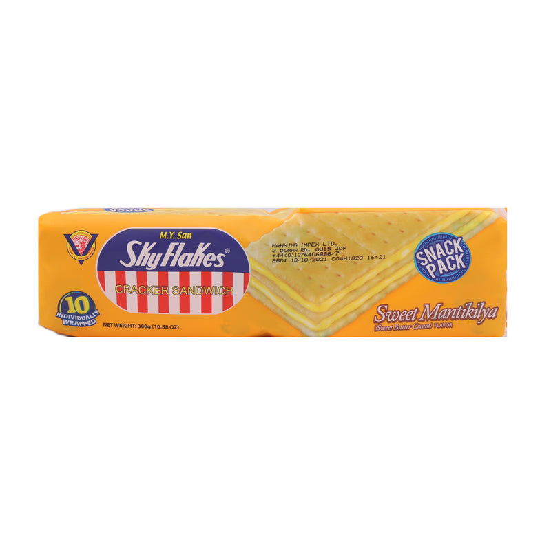 Sky Flakes Cracker Sandwich with Sweet Butter Cream Filling 300g (10x30g) | Tuk Tuk Mart