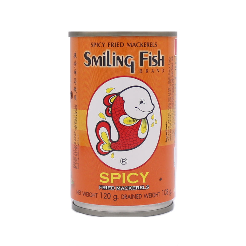 Smiling Fish Spicy Fried Mackerels 120g | Tuk Tuk Mart
