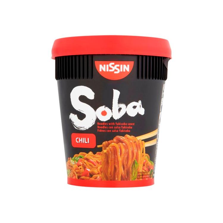 Nissin Soba Chilli Cup Noodles 74g | Tuk Tuk Mart
