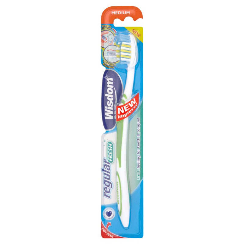 Wisdom Regular Fresh Medium Toothbrush | Tuk Tuk Mart