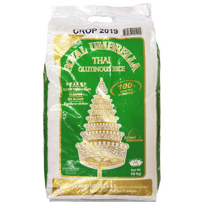 Royal Umbrella Thai Glutinous Rice 10kg | Tuk Tuk Mart