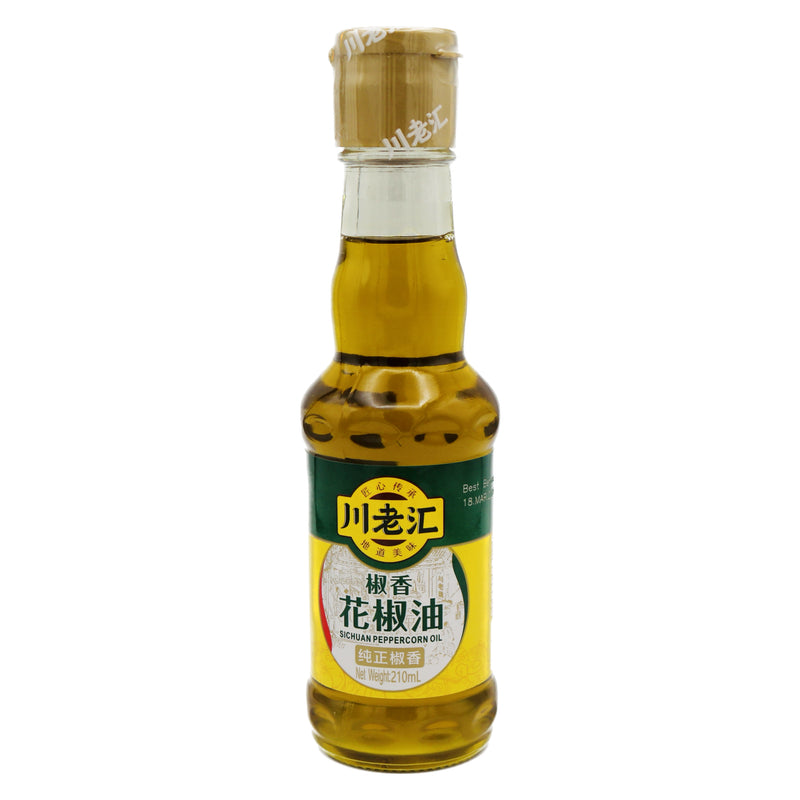 CLH Sichuan Peppercorn Oil 川老匯椒香花椒油 210ml - Tuk Tuk Mart