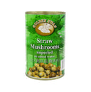 Golden Swan Straw Mushroom unpeeled (in salted water) 金天鵝草菇(鹽漬水) 425g | Tuk Tuk Mart