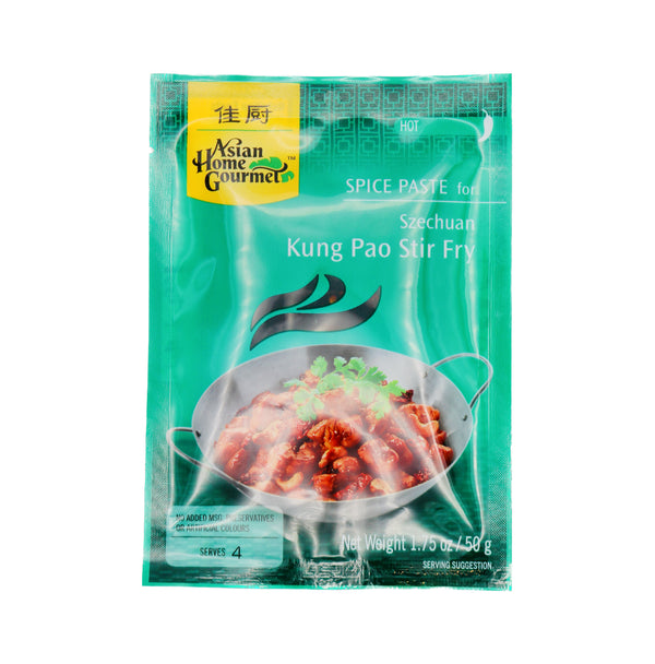 Asian Home Gourmet Spice Paste for Szechuan Kung Pao Stir Fry 50g | Tuk Tuk Mart